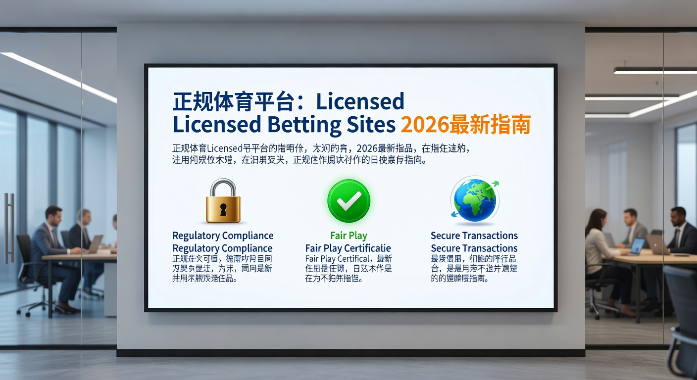 正规体育平台 Licensed Betting Sites 2026指南