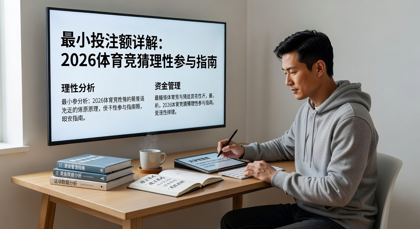 最小投注额详解：体育赛事竞猜低门槛指南