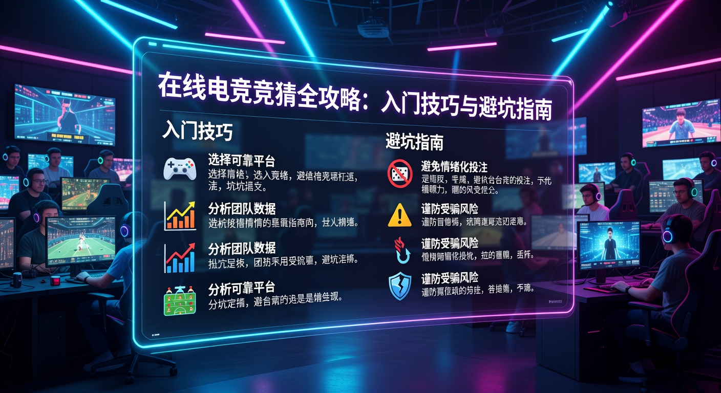 在线电竞竞猜全攻略：2026新手入门与避坑技巧