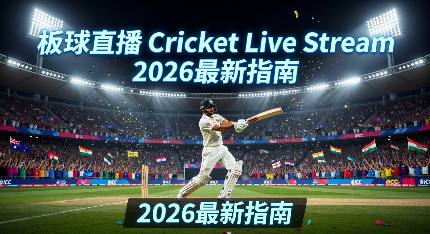 板球直播 Cricket Live Stream 2026高清免费观看指南